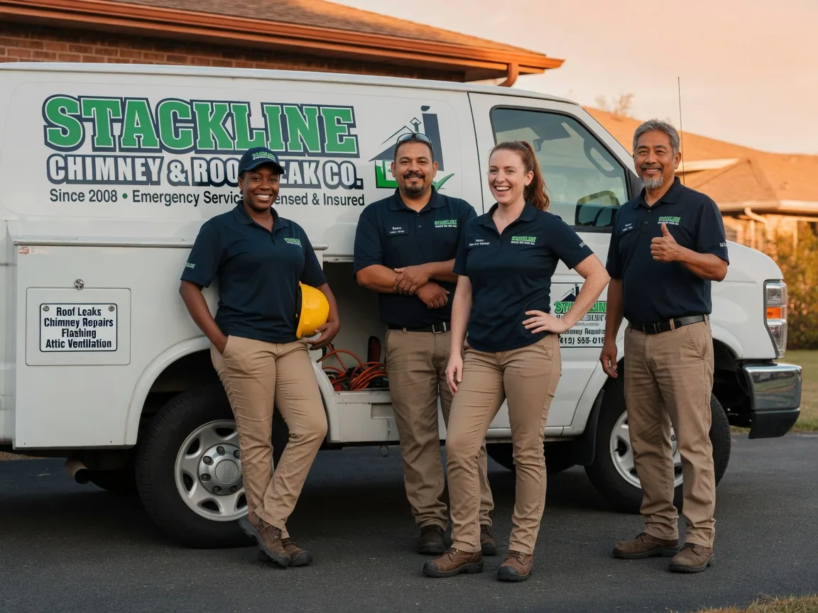 Chimney flashing repair company in Dryden, MI
